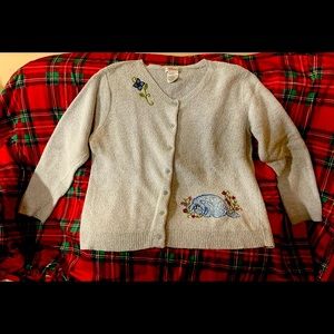 Disney Store Eeyore Cardigan